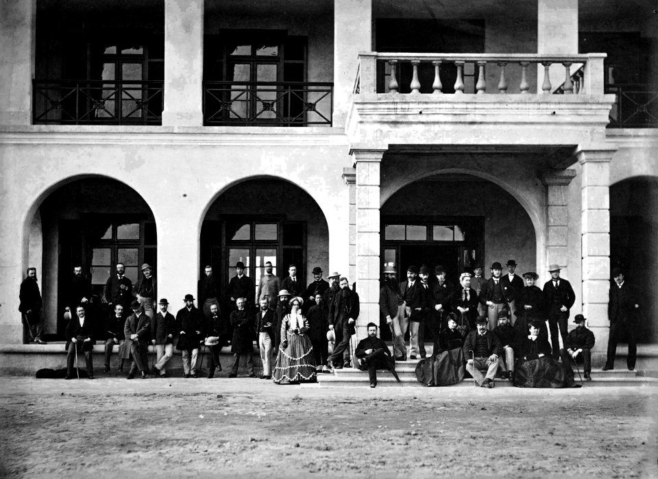 Our new Club House, just opened (January 1870)