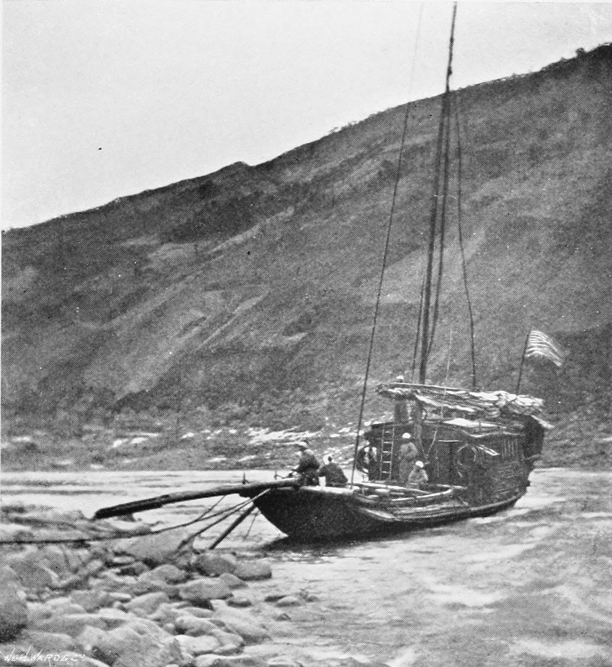 Our native house boat, Upper Yangtsze