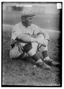 Outfielder Otis Clymer, Minneapolis, American Asociation (baseball) LCCN2014692532