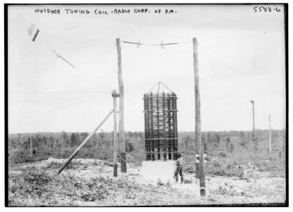 Outdoor tuning coil - Radio Corp. of Am. LCCN2014713501