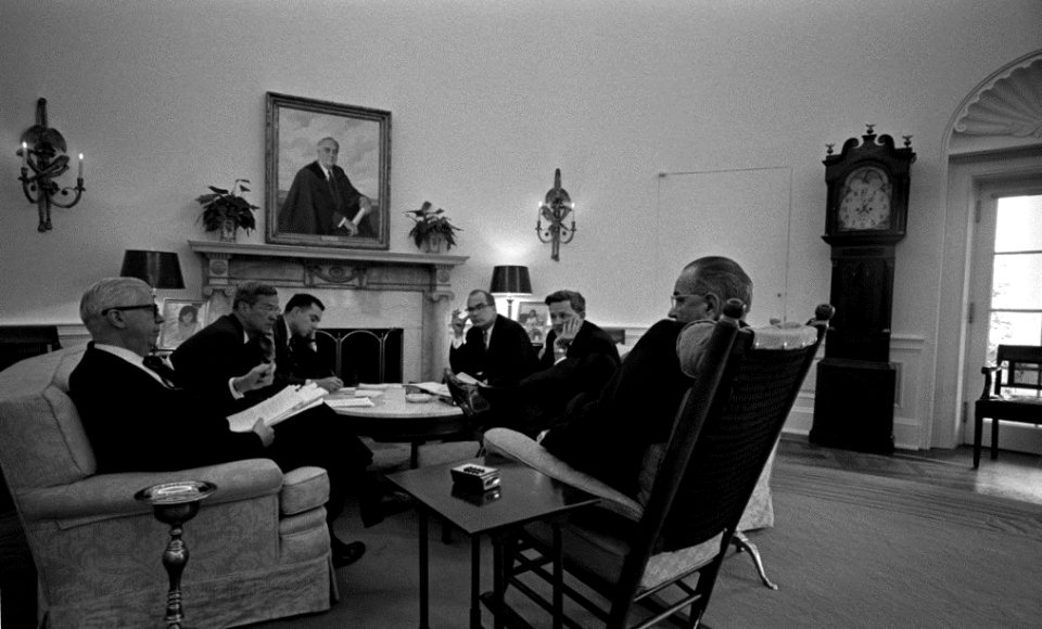 Oval Office Meeting 5 June 1967