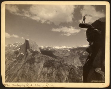 Overhanging Rock, Glacier Point LCCN2004667768
