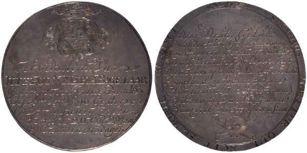 Overlijden van Maria Bagelaar (1690-1720), objectnr PA 730