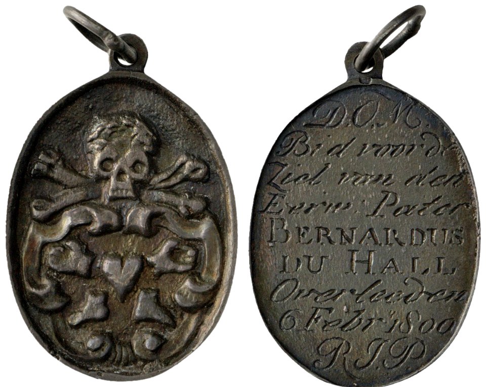 Overlijden van pater Bernardus du Hall, objectnr PA 769
