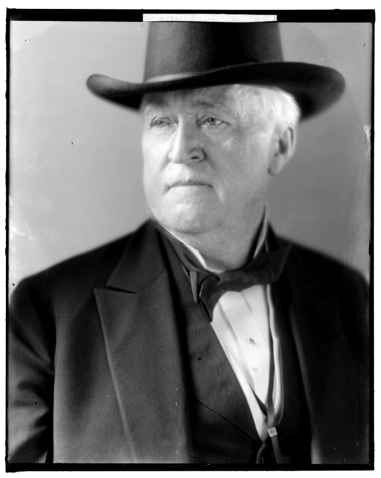 OVERMAN, LEE S. SENATOR LCCN2016862470