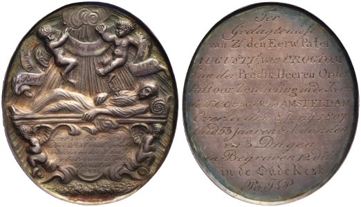Overlijden van pastoor Augustinus Crogten, objectnr PA 490