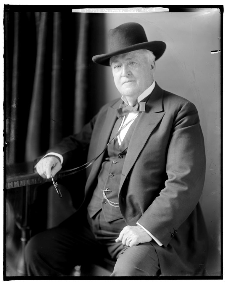 OVERMAN, LEE S. SENATOR LCCN2016862469