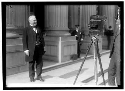 OVERMAN, LEE SLATER. SENATOR FROM NORTH CAROLINA, 1903-1933. BEFORE MOVIE CAMERA LCCN2016866658
