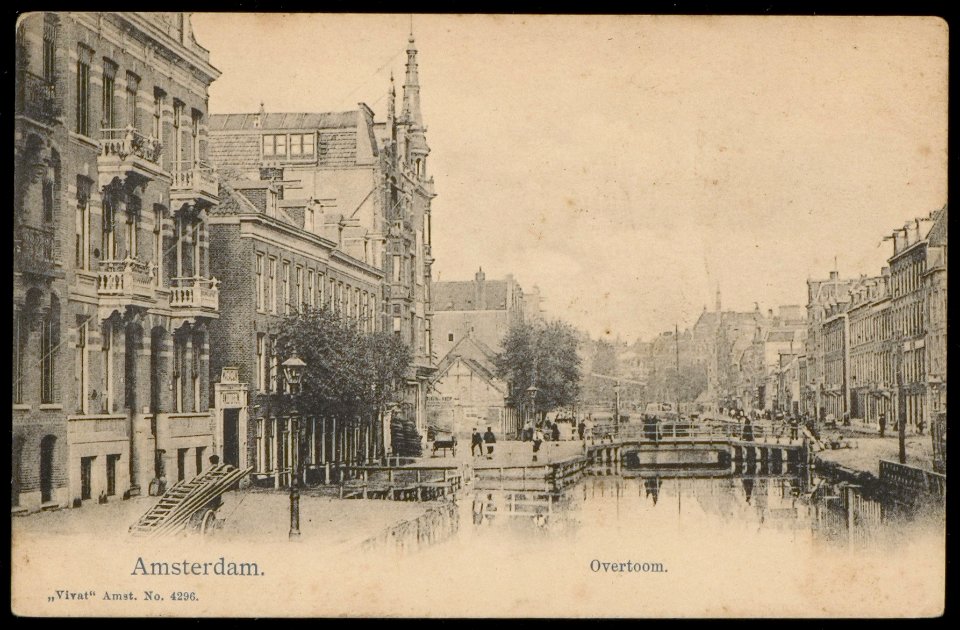 Overtoom. Uitgave Vivat, Amsterdam, Afb PBKD00031000017