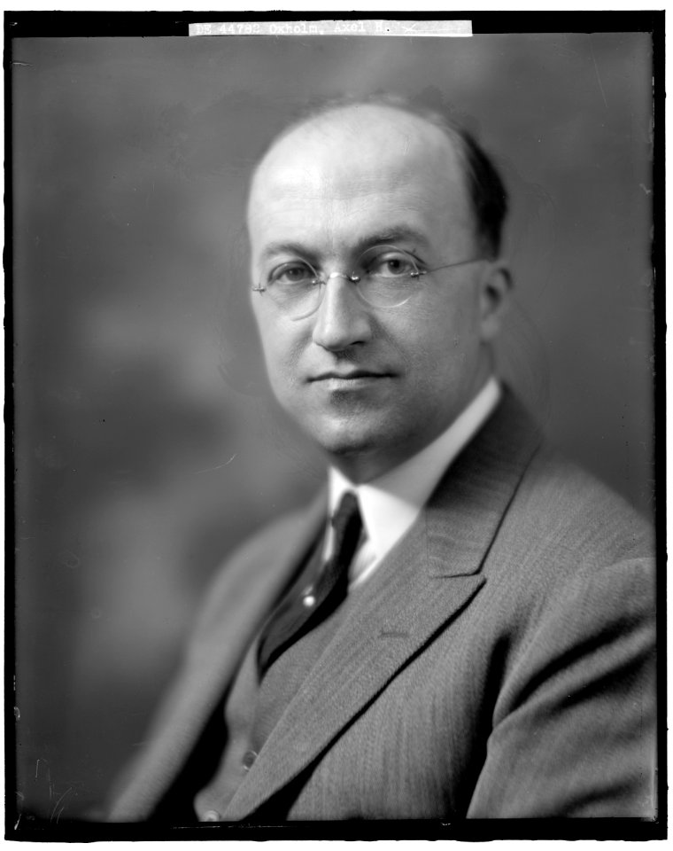 OXHOLM, AXEL H. LCCN2016859701