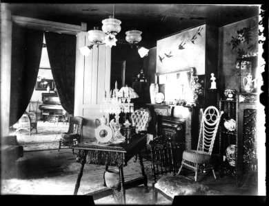 Oxford College parlor room ca. 1899 (3195542818) photo