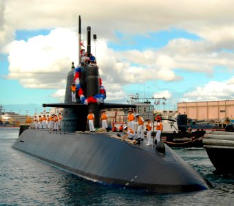 Oyashio-class submarine Yaeshio (SS 598)