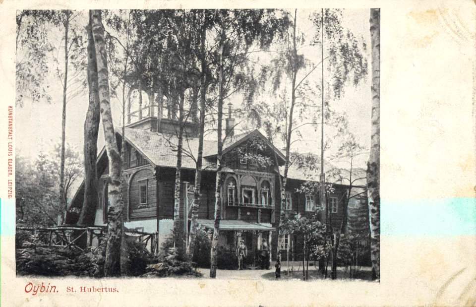 Oybin, Sachsen - St. Hubertus (Zeno Ansichtskarten)