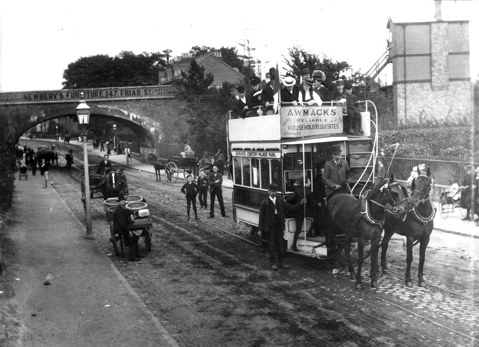 Oxford Road, Reading, 1893