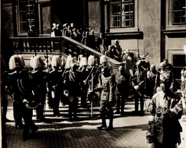 Ozession am 7. Juni 1917 in und vor der Hofburg (BildID 15566032)