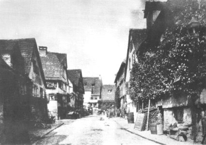 P Sinner - Jakobsgasse (um 1900 DaT026A)