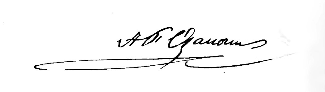 Ozanam oeuvres completes signature