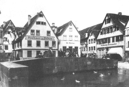 P Sinner - Krumme Brücke ca. 1875-80 (TSiW060)