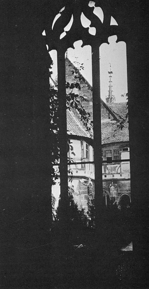 P Sinner - Kreuzgang-Maßwerk in Bebebhausen (vor 1874)