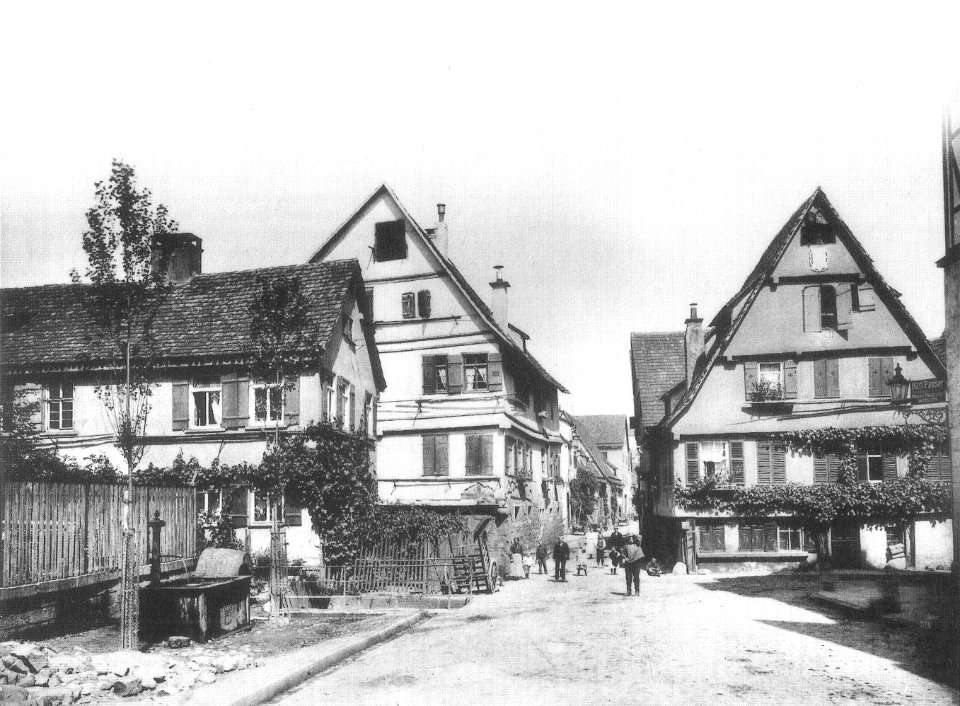 P Sinner - Seelhausgasse von Süden (TSiW047)