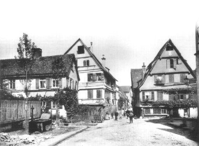 P Sinner - Seelhausgasse von Süden (TSiW047)
