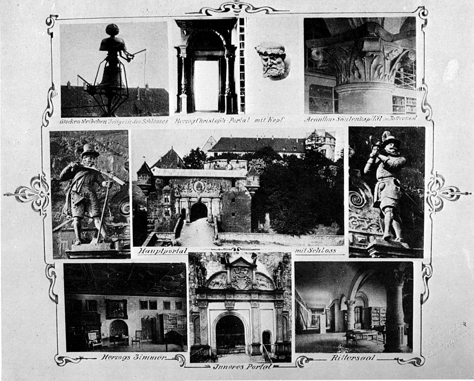 P Sinner - Schloss Hohentübingen Sammelbild