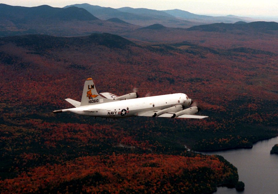 P-3C VP-44 over Iceland c1987