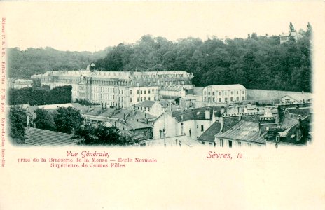 P.S. à D. Erika 734a - SEVRES - Vue générale prise de la Brasserie de la Meuse - Ecole normale supérieure de Jeunes Filles photo