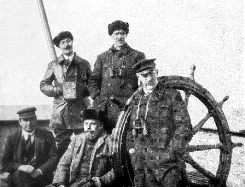 P27a Captain Samuelsen, J. Loris-Melikov, J. Lied, S. V. Vostrotin, The Author