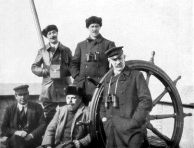 P27a Captain Samuelsen, J. Loris-Melikov, J. Lied, S. V. Vostrotin, The Author