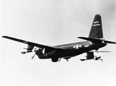P2V-6M Neptune with Petrel missiles c1956