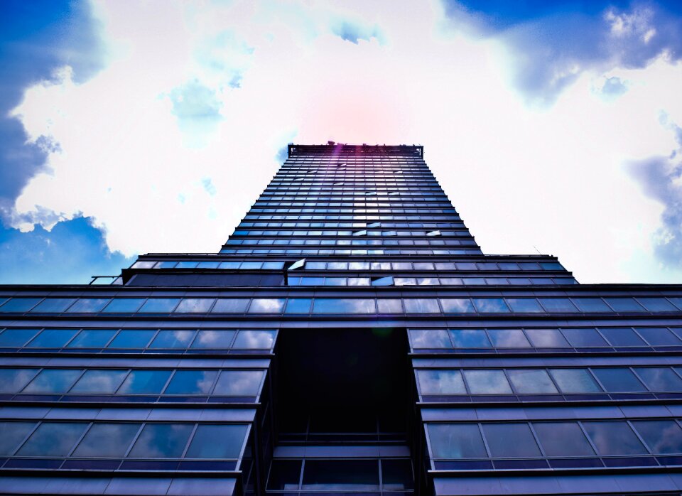 Skyscraper sky city