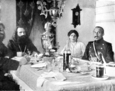 P210a Lunch with the Pristav and his wife
