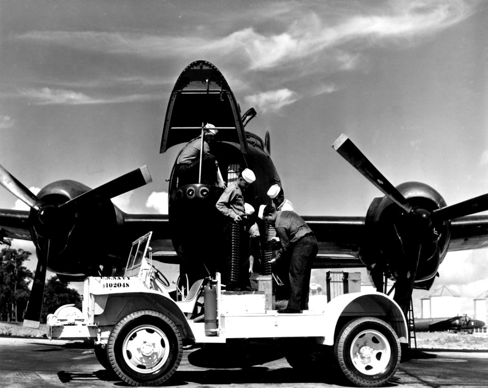 P2V-2 nose guns VP-5 1951