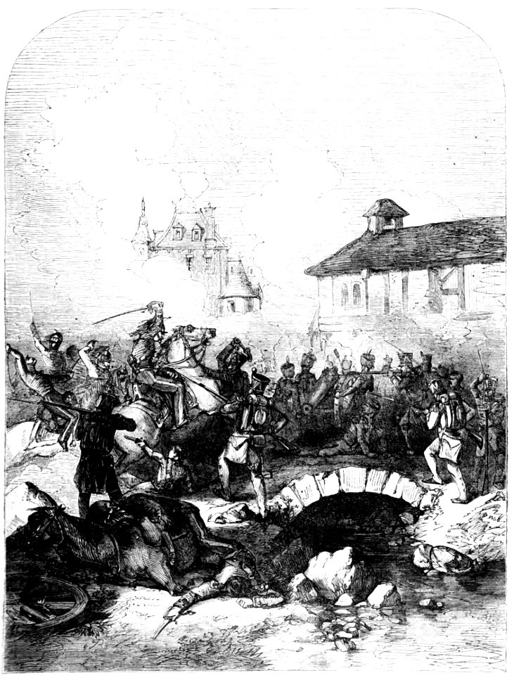 P457 ENGAGEMENT BETWEEN THE ALLIES AND THE FRENCH FORCES NEAR KAYA 1813