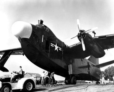 P5M-1 VP-45 launch prep Jax 1954 photo