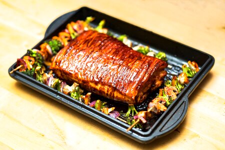 Meat epicure plate