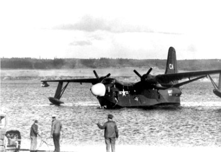 P5M-1 VP-40 anchored at NAS Whidbey Island photo
