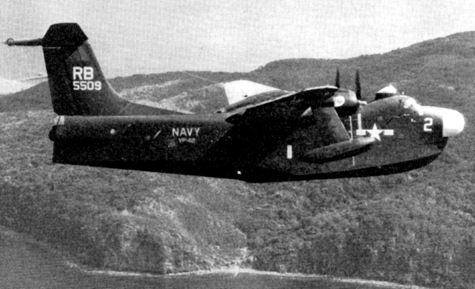 P5M-2 Marlin VP-42 in flight in 1950s