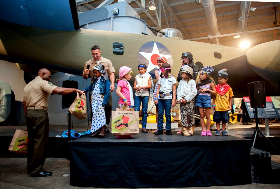 Pacific Aviation Museum celebrates Amelia Earhart's 118th birthday 150724-N-WC566-080
