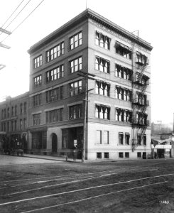Pacific Coast Co Building, 77 Washington St, Seattle, 1910 (CURTIS 2097)