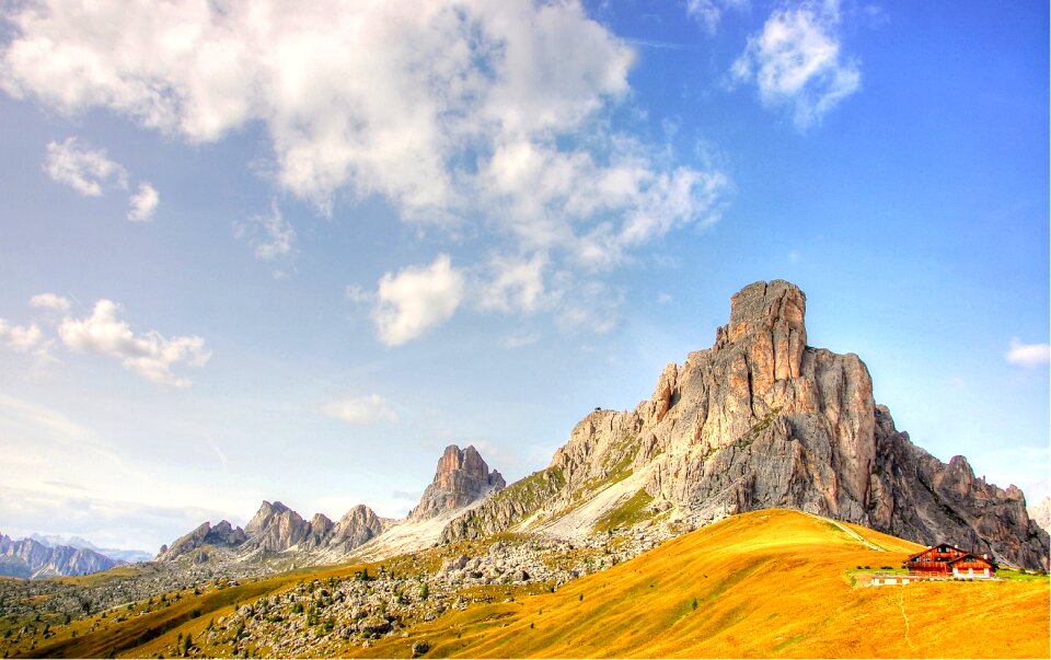 Italy alpine landscape