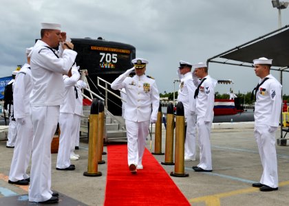 Pacific Submarine Force Bids Aloha to USS City of Corpus Christi (Image 1 of 6) 160530-N-LY160-530