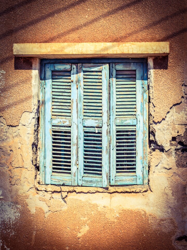 Weathered damaged decay