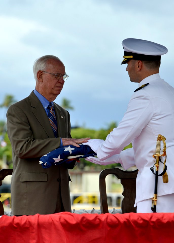 Pacific Submarine Force Bids Aloha to USS City of Corpus Christi (Image 1 of 6) 160530-N-LY160-433