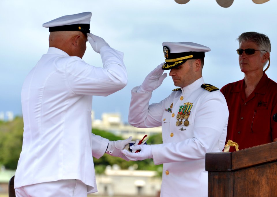 Pacific Submarine Force Bids Aloha to USS City of Corpus Christi (Image 1 of 6) 160530-N-LY160-424