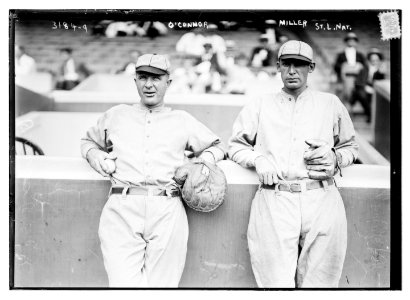 Paddy O'Connor & Dots Miller, St. Louis NL (baseball) LCCN2014696997