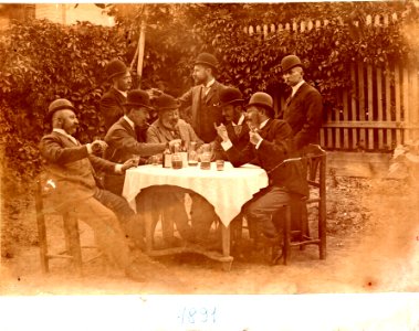 Nyári Vendéglő, Temesvár – Vacsora 1891.08.04 (1)