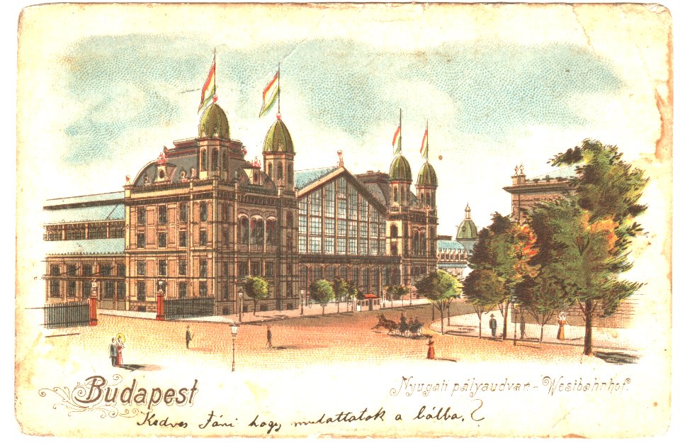 Nyugati pályaudvar - 1905 (1)