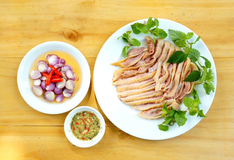 Chicken vegetables onion